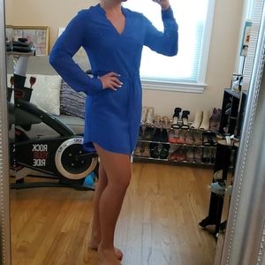 Cobalt Blue Shirt Dress 💙